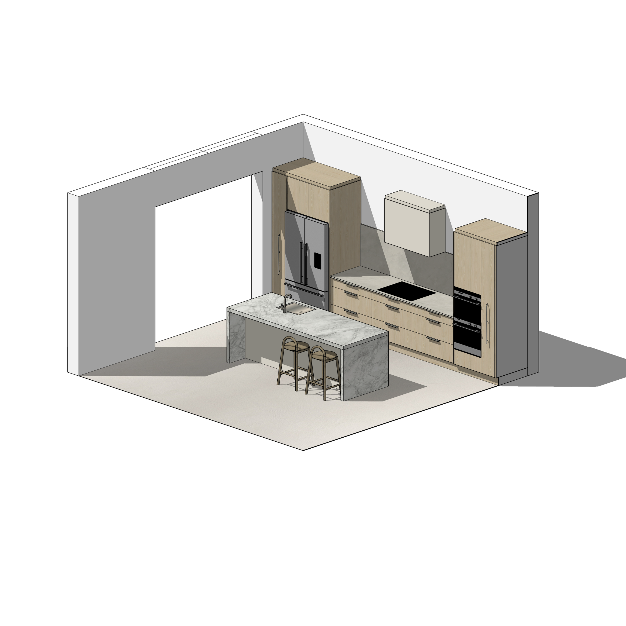 Essential Kitchen Design - Custom Designs Entirely Online